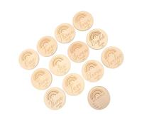 HAPINARY 13 pièces Cartes Double Face Accessoires Photo Minimalistes pour Décoration Mensuelle et Souvenirs de