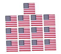 HAPINARY 13pcs Drapeau American Drapeau Head Bande Accessoire Headscarf (couleur Aléatoire)