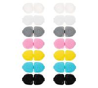 HAPINARY 14pcs Eye Lens Casures Boîtes Conteneurs Petits Cas pour Office De Plein Air Utilisation Quotidienne