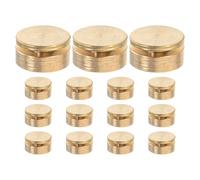 HAPINARY 15 roulements rotatifs pour breloques à ongles, de rotation doré pour nail art, accessoires de bricolage pour mini- de précision, décoration en gel 3D, usage professionnel et personnel (5