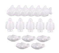 HAPINARY 15pièces Lot De Modèles Avion Poisson Pour Décoration Jouet Éducatif Style Aléatoire