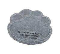 HAPINARY 1pièce Pierre Tombale De Souvenir pour Animaux De Compagnie Statue Résine pour Jardin Et Cour Décoration Extérieure Mémoire De Chat Et Chien Étanche Et