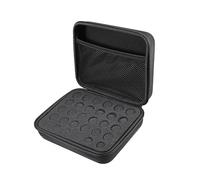 HAPINARY 1pièce Sac De Rangement pour Huiles Essentielles Étui De Transport Rigide Compartiments pour Flacons Protection Eva Étanche Et Résistante pour Aromathérapie Et Voyage