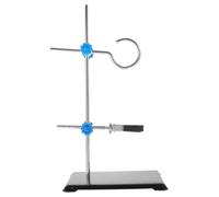 HAPINARY 1pièce Support de Laboratoire Portable Fer Base Stable avec Pince Utilitaire pour Tube à Essai et Burette Équipement Chimie pour Écoles et Industries Style Plusieurs styles