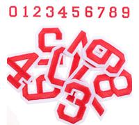 HAPINARY 2 ensembles Autocollants Numérotés Autocollants Football T-shirt Chiffres Autoadhésifs pour Tenue Foot DIY Réparation