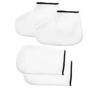 HAPINARY 2 Gants et de Bain à Cire de Paraffine pour Soin des Mains Gants Exfoliants Hydratants Idéaux pour Spa et Utilisation à Domicile