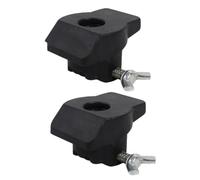HAPINARY 2 Pièces Accessoire de Guide de Meulage pour Mini Perceuse Noir en Acier au Carbone Finition Précise et Installation Rapide pour Zones Plates et Inclinées à 90 et 45 Degrés