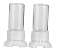 HAPINARY 2 pièces Ant Feeder Plastique pour Nid de Fourmis Distributeur Eau Sécurisé et Portable pour Colonie Insectes Outil Alimentation pour Éleveurs de Fourmis