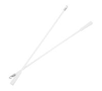HAPINARY 2 Pièces Baguette de Réglage 17 Pouces en Fibre de Verre Blanche | Commande Souple et Silencieuse, Résistance à Déformation, pour Fenêtres de Bureau et Chambres
