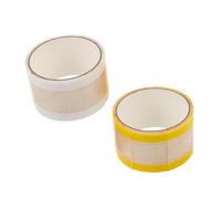 HAPINARY 2 Pièces Bande Nettoyante pour Tampon à Ongles Ruban Absorbant Huile Jetable pour Retrait de Gel de Stamping Accessoires Manucure DIY et Salon Compatible Outils de Nail Art