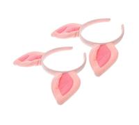 HAPINARY 2 Pièces Bandeau Oreilles de Cochon Rose Doux Confortable et Accessoire Mode et Filles Ans Bandeau de Tête pour Pâques et Cosplay
