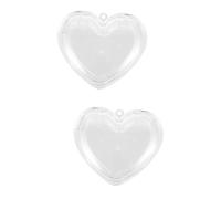 HAPINARY 2 Pièces Boîte D'Emballage En Forme De Coeur Palettes De Maquillage Conteneur De Brosse Surligneur Ombres À Paupières Outil De Poudre De Fard À Paupières Plateau De Surligneur