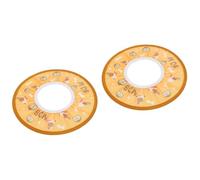 HAPINARY 2 Pièces bonnet de shampoing bonnet de enfant bonnet de bain bébé bonnet de shampoing cute mignonette Bouclier de shampoing pour bébé visière de bain bébé Eva Orange
