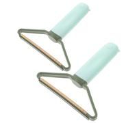 HAPINARY 2 pièces Brosse Manuelle Boulochage Outil Portable de Rasage de Tissus pour Vêtements et Voiture pour Enlever Poils Animaux et Peluches Poignée Antidérapante Confortable Finition
