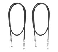 HAPINARY 2 Pièces Câble de Remplacement pour Fauteuil Coiffure Tirage Robuste pour Base Hydraulique Accessoires Salon pour Fauteuils Inclinables et Barber Chairs Lot