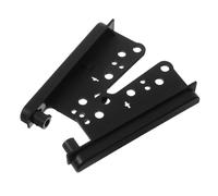 HAPINARY 2 Pièces Cadre de Montage Stéréo Support Latéral pour Autoradio Double Din Installation Facile Compatible Great Wall Finition Tableau de Bord