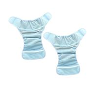 HAPINARY 2 Pièces Garçon Fille Réutilisable Maille Respirante Culotte Extensible et Fraîche Nés Mois Couvre-couches Polyester Protection Contre Les Fuites Confort Estival