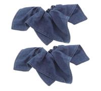 HAPINARY 2 Pièces Hair Scrunchies For Square Scarf Elastic Bowknot Headband Retro Style Comfortable For Everyday And Special Events