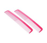 HAPINARY 2 Pièces Peigne Clown Rose Accessoire Costume Carnaval Halloween Peigne Large Dents Larges Décoration Comique et Effet Théâtral pour Déguisement