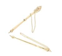 HAPINARY 2 pièces Pointeur Biblique Métal Outil de Lecture Torah Portable Accessoire pour Étude Biblique Cadeau Bar Mitzvah et Synagogue Lecture Précise des Écritures