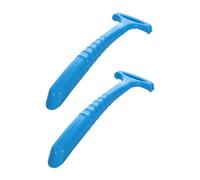HAPINARY 2 pièces Râpe à Pied Double Face pour Soins des Grattoir Gommage pour Durillons et Peaux Mortes Outil Pédicure Pratique pour Femmes Hommes et Seniors