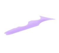 HAPINARY 2 Pièces Silicone Beauté Règle Ombre À Paupières Pochoirs Pour Maquillage Fard À Paupières Garde Liner Pochoir Cils Bouclier Applicateur De Maquillage Kit De Cils