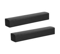 HAPINARY 2 Pièces Solid Wood Calligraphy Paperweight Smooth Surface Desk Accessory For Artists Enhances Stability And Precision Chinese Ink Painting And Brush Writing