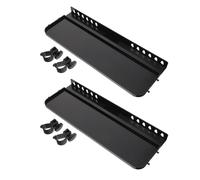 HAPINARY 2 Pièces Support D'assiette Pour L'affichage Chevalet Présentoir à Assiettes Black