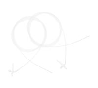 HAPINARY 2 pièces Tube Rallonge pour Mousse Expansive Polyuréthane Buse Calfeutrage Flexible Extension Plastique pour Application Précise et Accès Difficile pour Rénovation et Construction