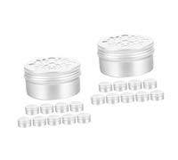 HAPINARY 20 Pièces Coffret Parfum Dressage Chien Étui pour Renifler Les Odeurs De Chien Perles Parfumées Éducation Canine Et Aides Comportement Formation De Nez De Chien Chiens Aluminium