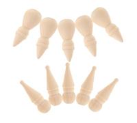 HAPINARY 20 Pièces Figurines à Peindre Miniatures de Bonhomme de Inachevées pour DIY Décorations de Noël Jouets Créatifs pour Garçon Fille et Projets Artistiques de Fêtes