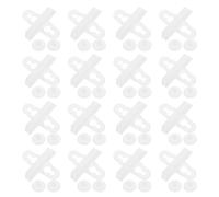 HAPINARY 20 Pièces Fish Tank Divider Clips with Suction Cups Plastic Glass Partition Holders for Aquarium Separation and Breeding Adjustable Isolation Support for Various Glass Thicknesses