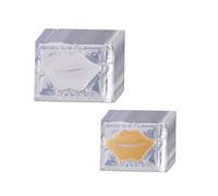 HAPINARY 20 pièces Masques Lèvres Hydratants Gel de Collagène Soins Anti-sècheresse et Anti-gerçures Masques Pratiques et Doux pour Lèvres Sensibles Format Portable