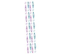 HAPINARY 20 pièces Nettoyage pour Dentiers Douce à Double Face pour Prothèses Dentaires Kit de Nettoyage pour Gouttières pour Oral Optimal