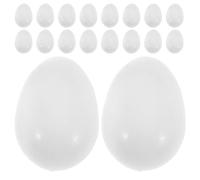 HAPINARY 20 œufs de Nidification réalistes pour Oiseaux : Accessoires d'élevage pour pinsons et perruches ondulées, idéaux pour Le Dressage et Le contrôle de la Reproduction des Oiseaux en