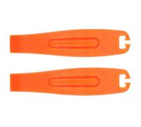 HAPINARY 2pcs Leviers de Pneu de Vélo en Nylon Orange, Outil de Démontage Polyvalent Haute Dureté pour Réparation et Entretien de Pneus de Vélo de Montagne et Route