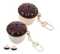 HAPINARY 2pièces à Pour Filles Hydratant Portable Forme De Châtaigne Pour Garçon Fille Soin Des Non Gras Pour École Voyages