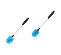HAPINARY 2pièces Brosse De Nettoyage Pour Bouteilles Brosse Portable Pour Bouteilles Eau Et Biberons Longue Poignée Facile à Utiliser Pour Verres Et Récipients