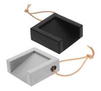 HAPINARY 2pièces Butée de Porte Caoutchouc Tpr Anti-impact Protection Sol et Mur Arrêts Sécurisés pour Bas de Porte Usage Maison Bureau Magasin Résistant Déformation