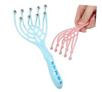HAPINARY 2pièces Fouet De Massage à Boules Peigne Plastique Pour Chevelu Outil De Massage à Tête Sphérique Portable Masseur Polyvalent Pour Tête Le Cou Épaules