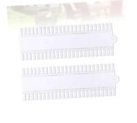 HAPINARY 2pièces Palette De Vernis à Ongles Panneau De Pratique Transparent à Pour Affichage Et Sélection De Vernis Pour Salons Et Artistes Ongulaires