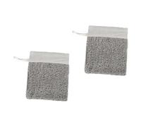 HAPINARY 2pièces Pochette De Rangement Lin Pour Sachet Filet Pour Nettoyage Mousse Abondante Pour Salle De Bain