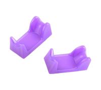 HAPINARY 2pièces Polisseur Manucure Avec Support De Poignée Plastique Pratique Pour Nail Art Et Stockage Sur Bureau De Salon De Manucure