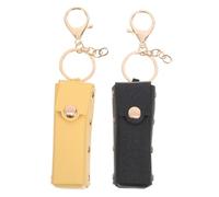 HAPINARY 2pièces Porte-clés Lipstick Holder pour Organisateur Pratique Et Compact Accessoire De Voyage pour Bureau Et