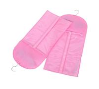 HAPINARY 2pièces Sachet De Rangement Transparent Pour Perruques Avec Crochet Organisateur Pour Extensions De Cheveux Design Compact Pour Suspension Et Stockage