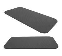 HAPINARY 2pièces Tapis de Pédale Antidérapant pour Machine à Coudre Coussin Épais Amortisseur pour Accessoires de Couture Tapis Isolant Polyvalent pour Équipement de Fitness Noir