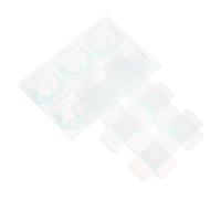 HAPINARY 2Set Moules Silicone pour Keycaps de Clavier Kit de Moulage Résine Époxy Réutilisable pour Création de Keycaps Personnalisés pour Claviers Mécaniques
