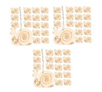 HAPINARY 3 Ensembles Diy Snail Shape Wooden Cutouts With Hanging Rope Unfinished Wood Crafts For Painting And Home Decor Creative Hand Painted Craft Pieces 20 Pièces * 3