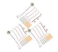 HAPINARY 3 Ensembles Kit Scientifique DIY Batterie Fruit et Pomme de Terre Éducatifs pour Expériences Scolaires Améliore Habiletés Pratiques et Esprit Analytique des Élèves