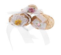 HAPINARY 3 Pièces Mini Pet Hats Woven Small Animal Caps for Chicken Parrot Hamster Bird Funny Soft Lightweight Party Headdresses for Holidays Birthdays and Festivals